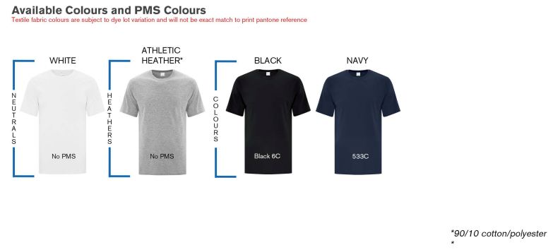 ATC™ EVERYDAY COTTON TALL TEE. ATC1000T image 2