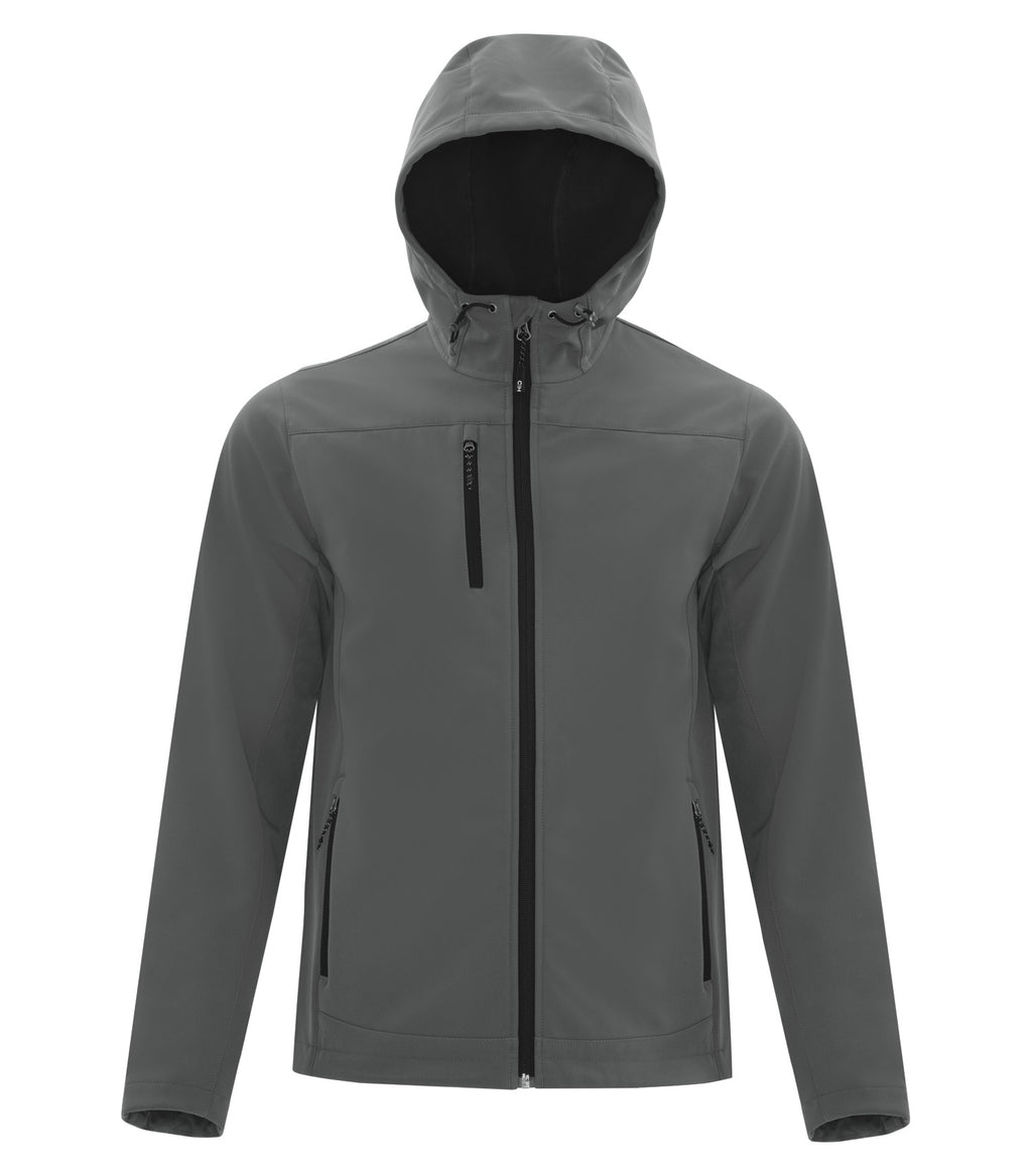 COAL HARBOUR® EVERYDAY HOODED WATER REPELLENT STRETCH SOFT SHELL JACKET