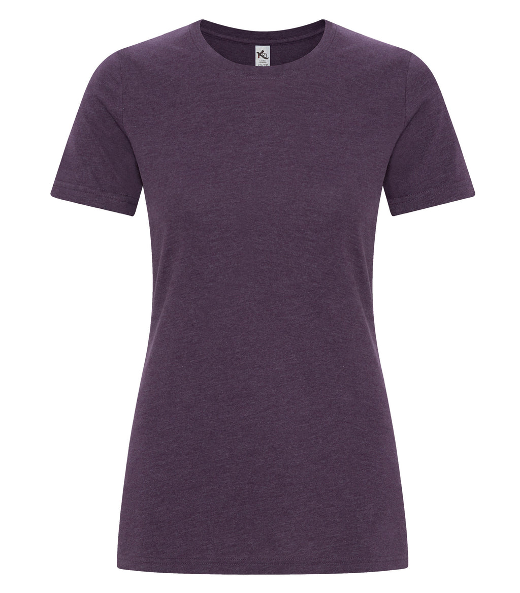 KOI® ELEMENT RING SPUN CVC LADIES' TEE