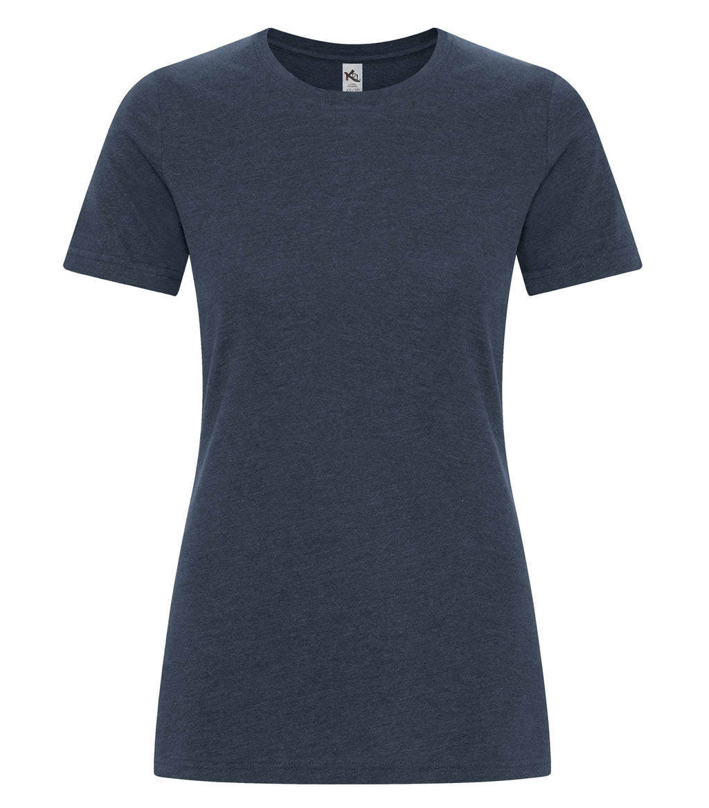 KOI® ELEMENT RING SPUN CVC LADIES' TEE