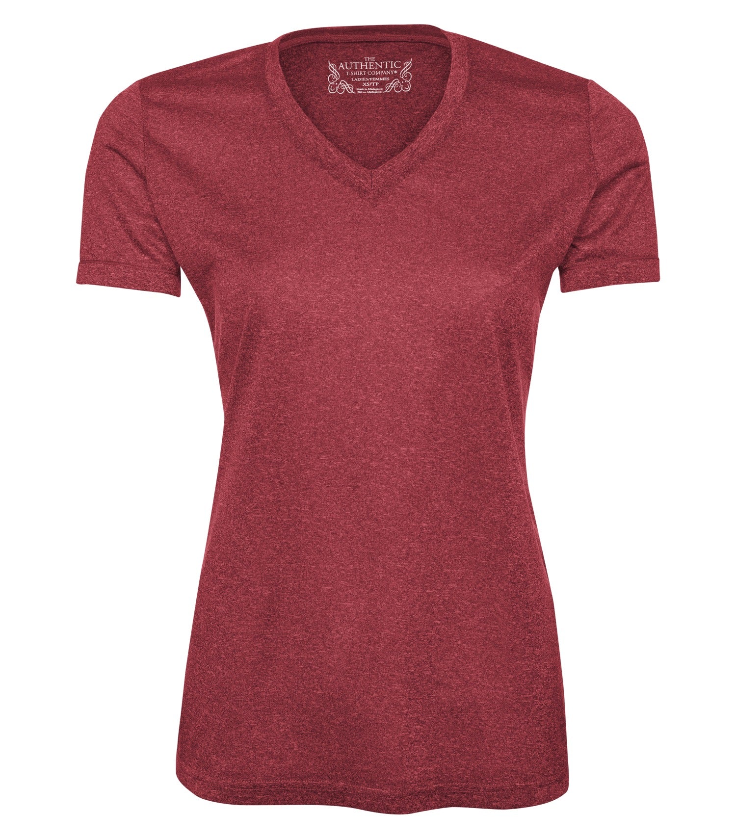 ATC™ PRO TEAM HEATHER ProFORMANCE V-NECK LADIES' TEE