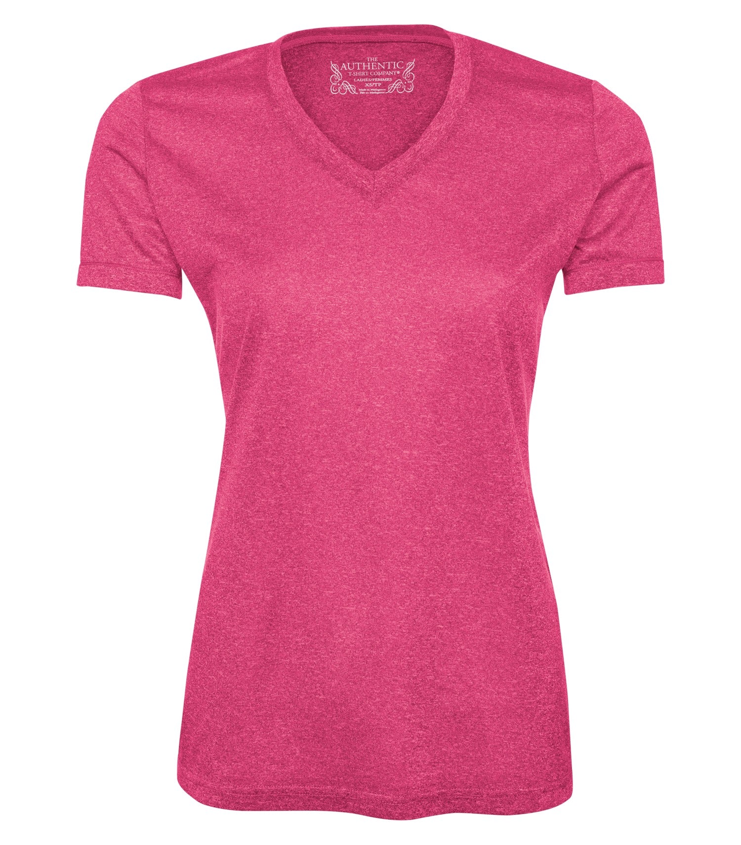ATC™ PRO TEAM HEATHER ProFORMANCE V-NECK LADIES' TEE