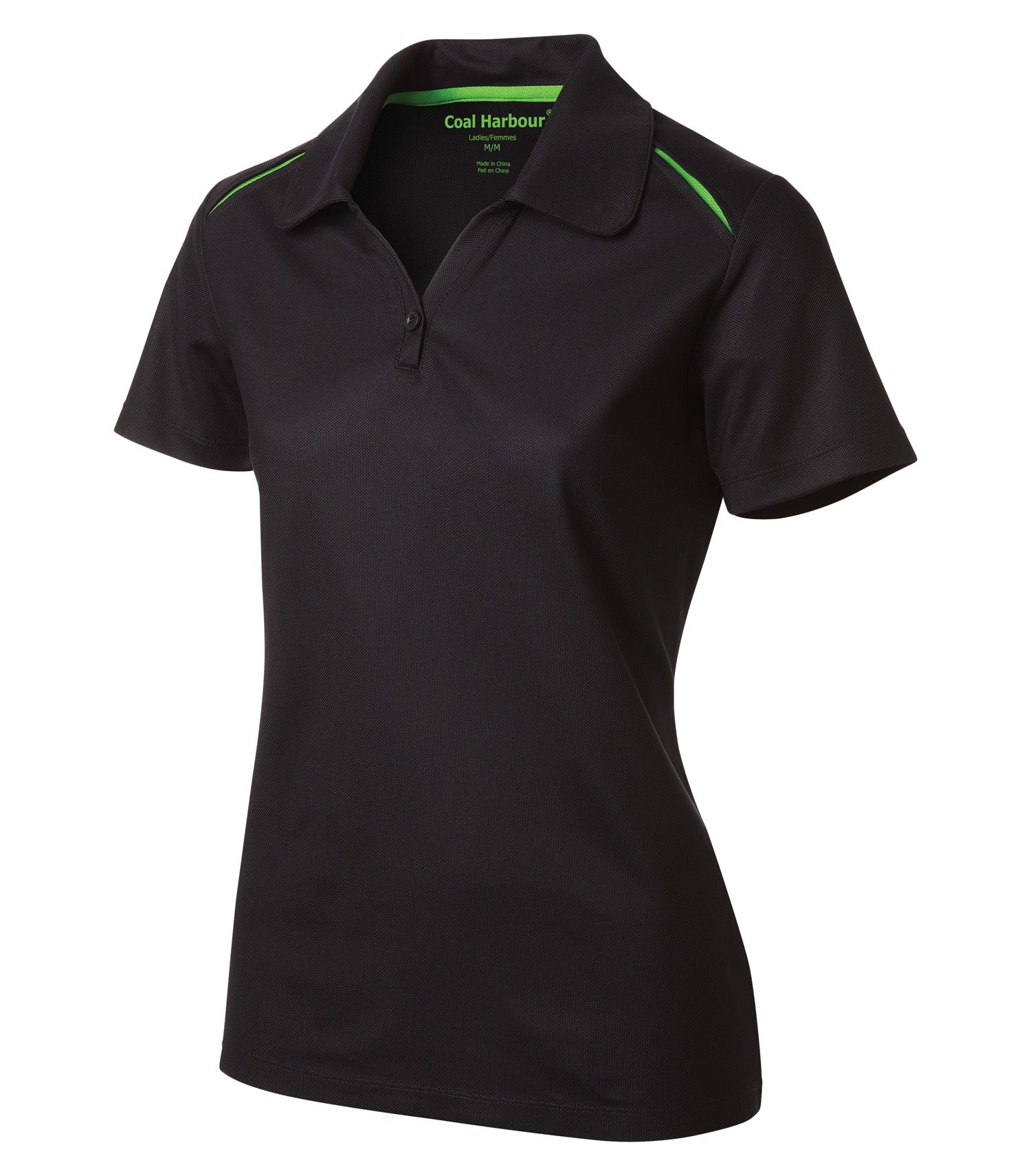 COAL HARBOUR® SNAG RESISTANT CONTRAST INSET LADIES' POLO