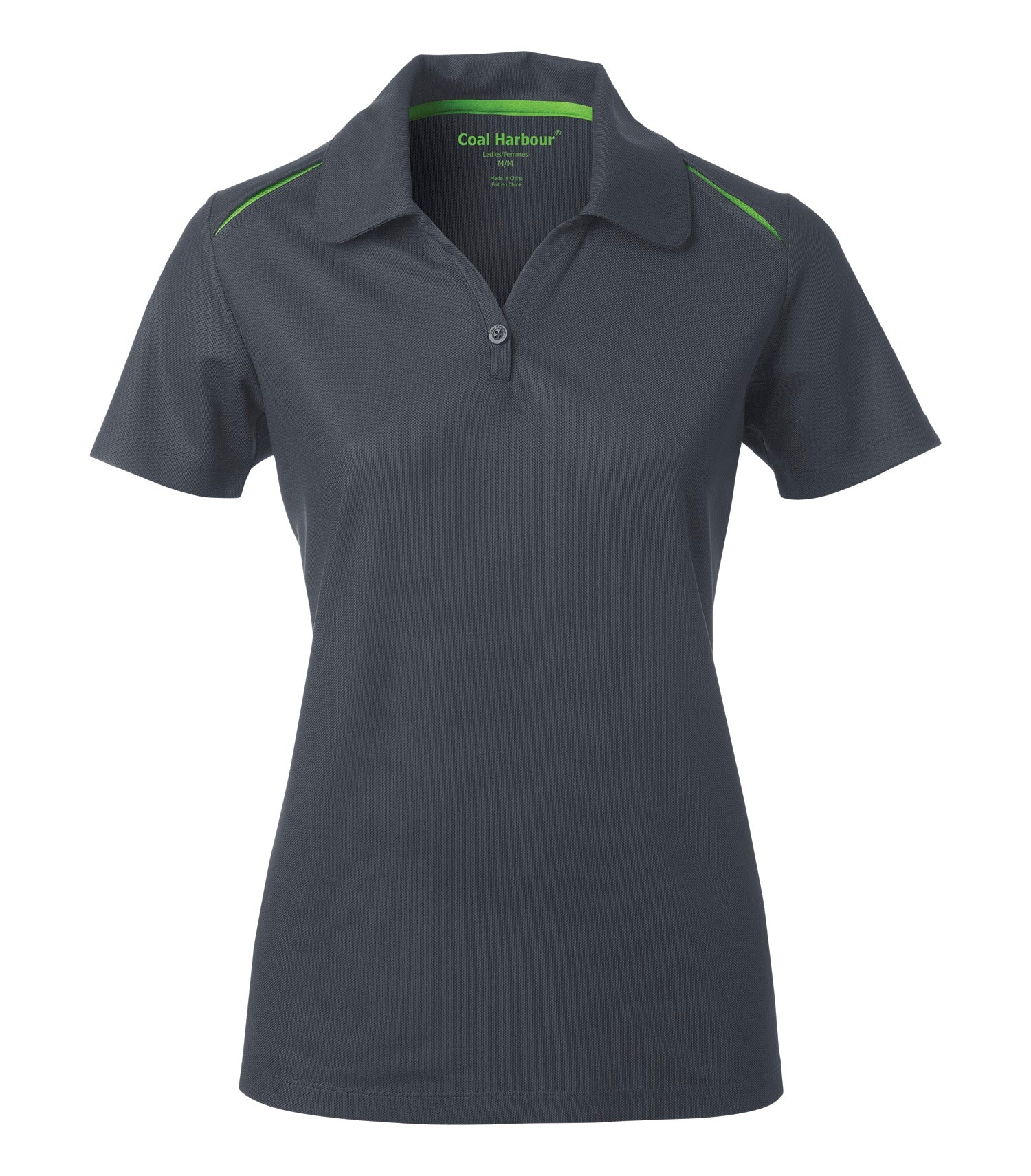 COAL HARBOUR® SNAG RESISTANT CONTRAST INSET LADIES' POLO