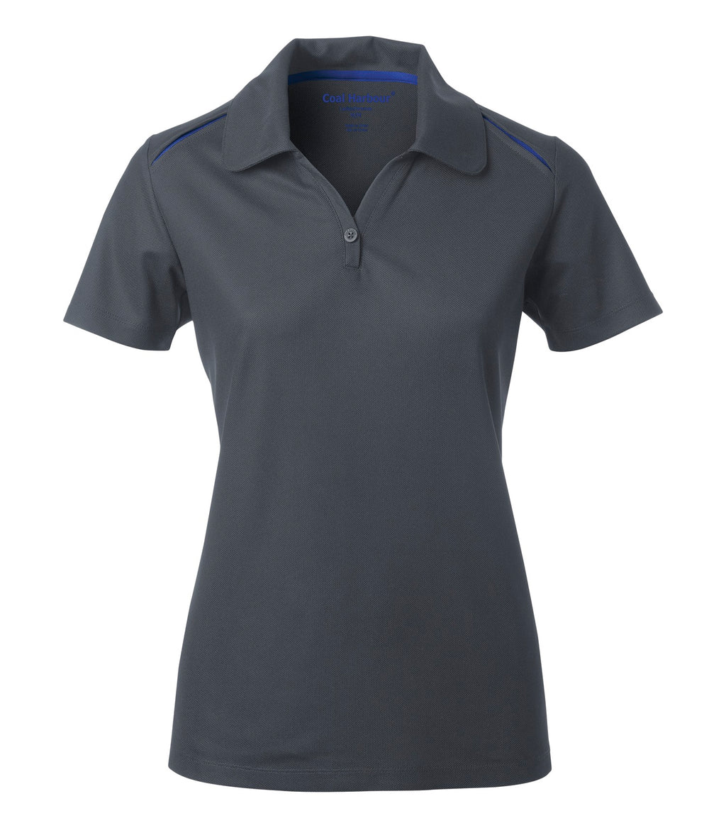 COAL HARBOUR® SNAG RESISTANT CONTRAST INSET LADIES' POLO
