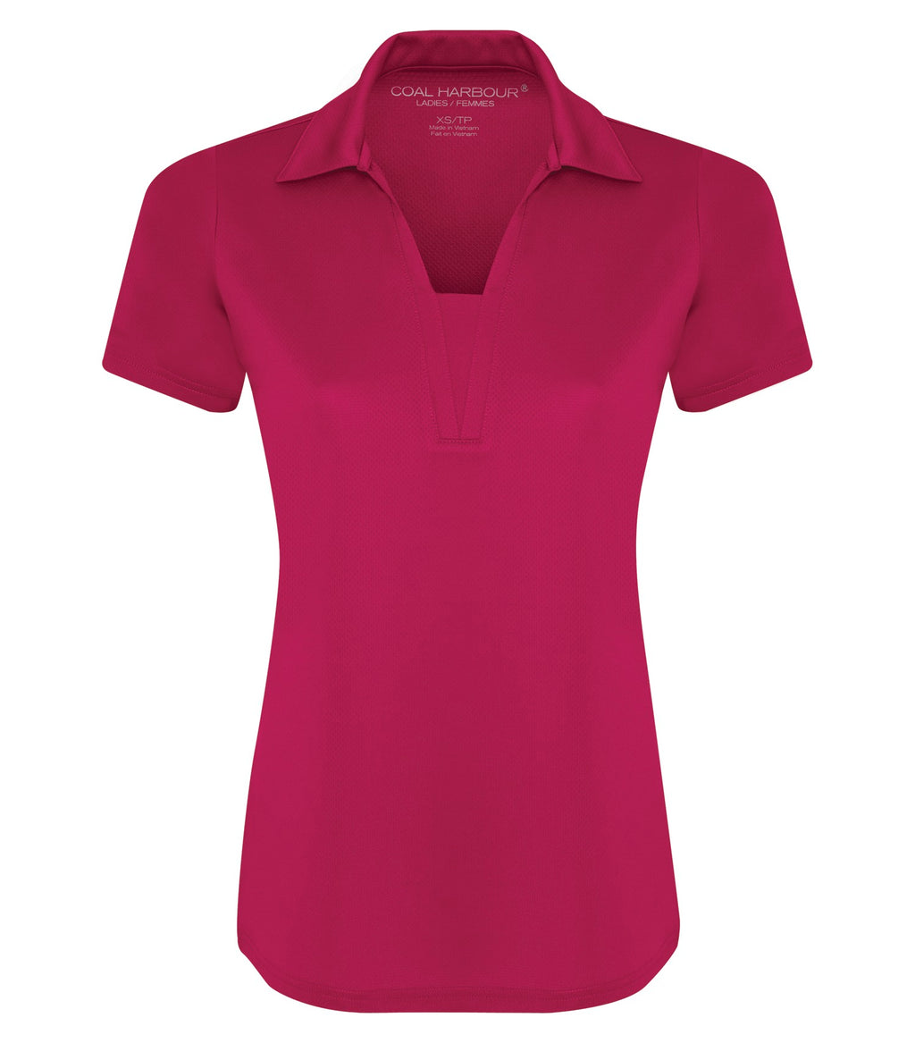 COAL HARBOUR® CITY TECH SNAG RESISTANT LADIES' POLO