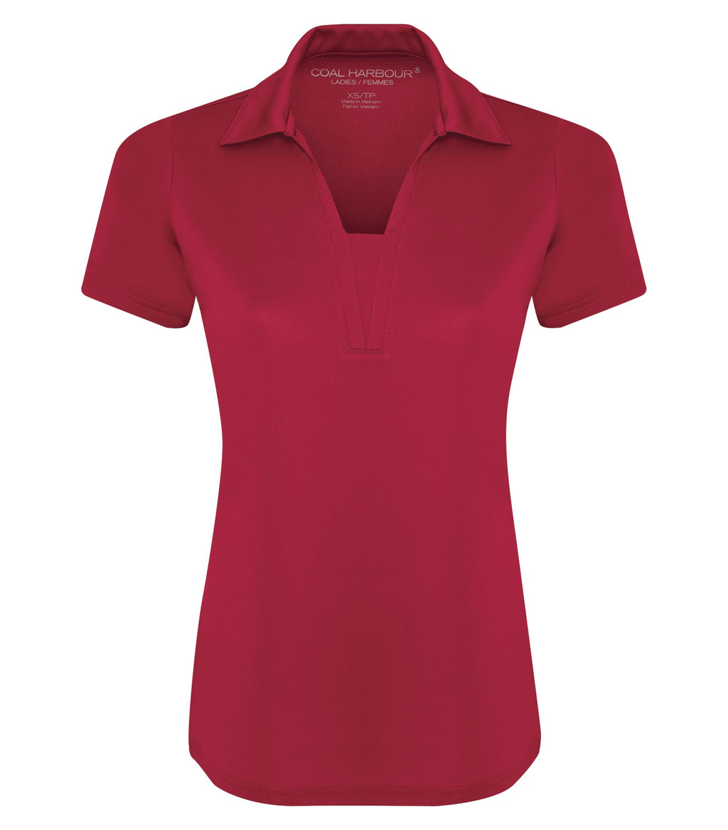 COAL HARBOUR® CITY TECH SNAG RESISTANT LADIES' POLO