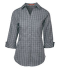 COAL HARBOUR® TATTERSALL CHECK WOVEN LADIES' SHIRT