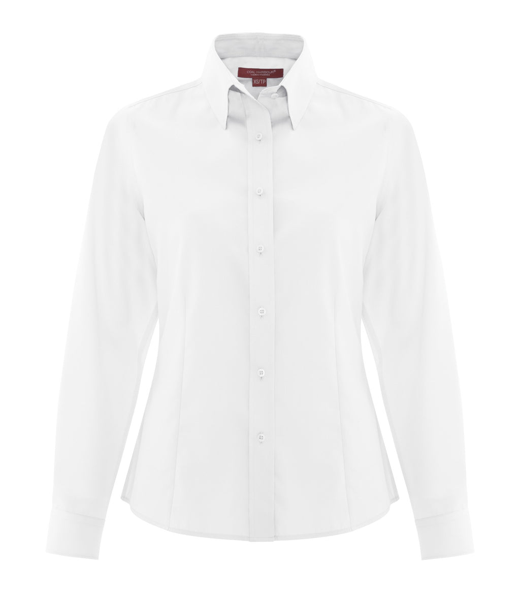 COAL HARBOUR® NON-IRON 100% COTTON TWILL LADIES' SHIRT