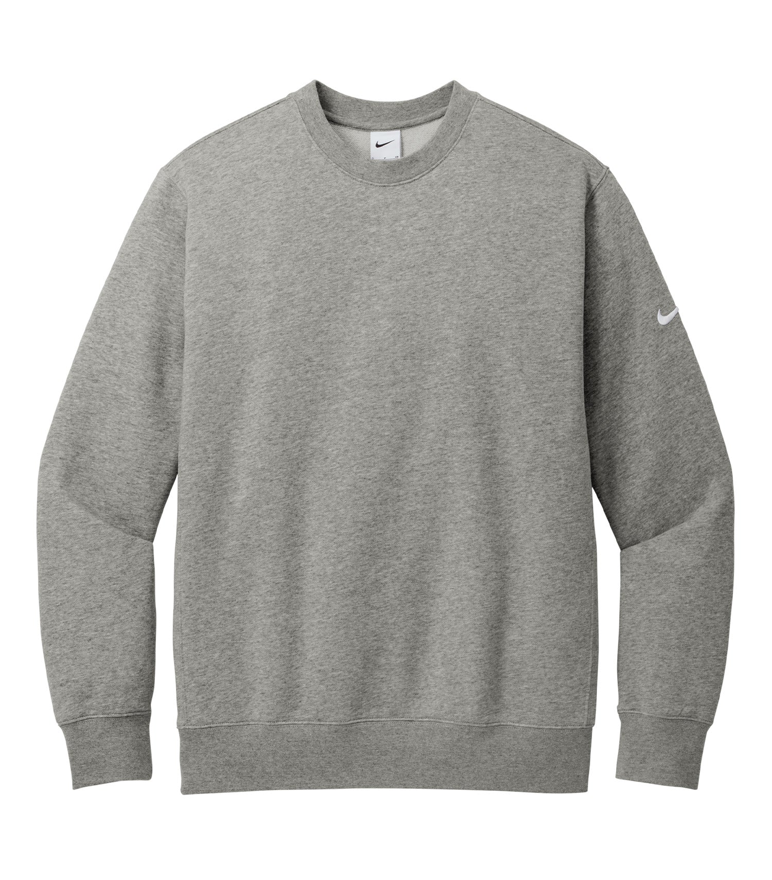 NIKE CLUB FLEECE SLEEVE SWOOSH CREW
