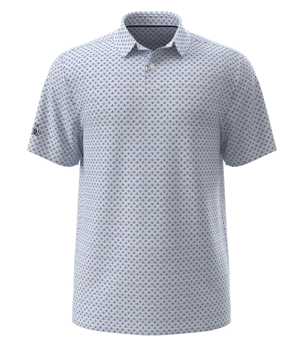 ORIGINAL PENGUIN&reg; RETRO GEO PRINT POLO