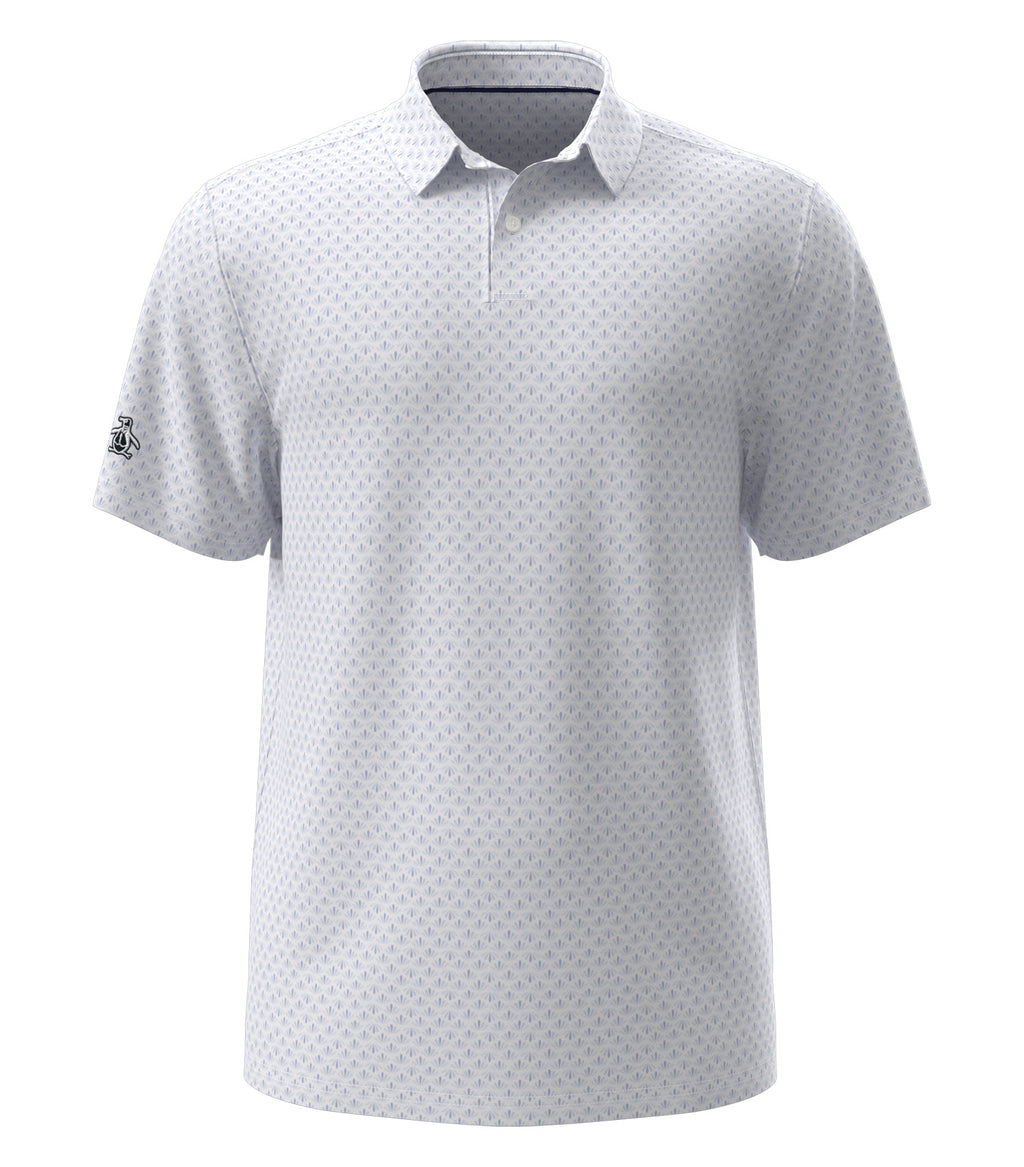 ORIGINAL PENGUIN&reg; RETRO GEO PRINT POLO