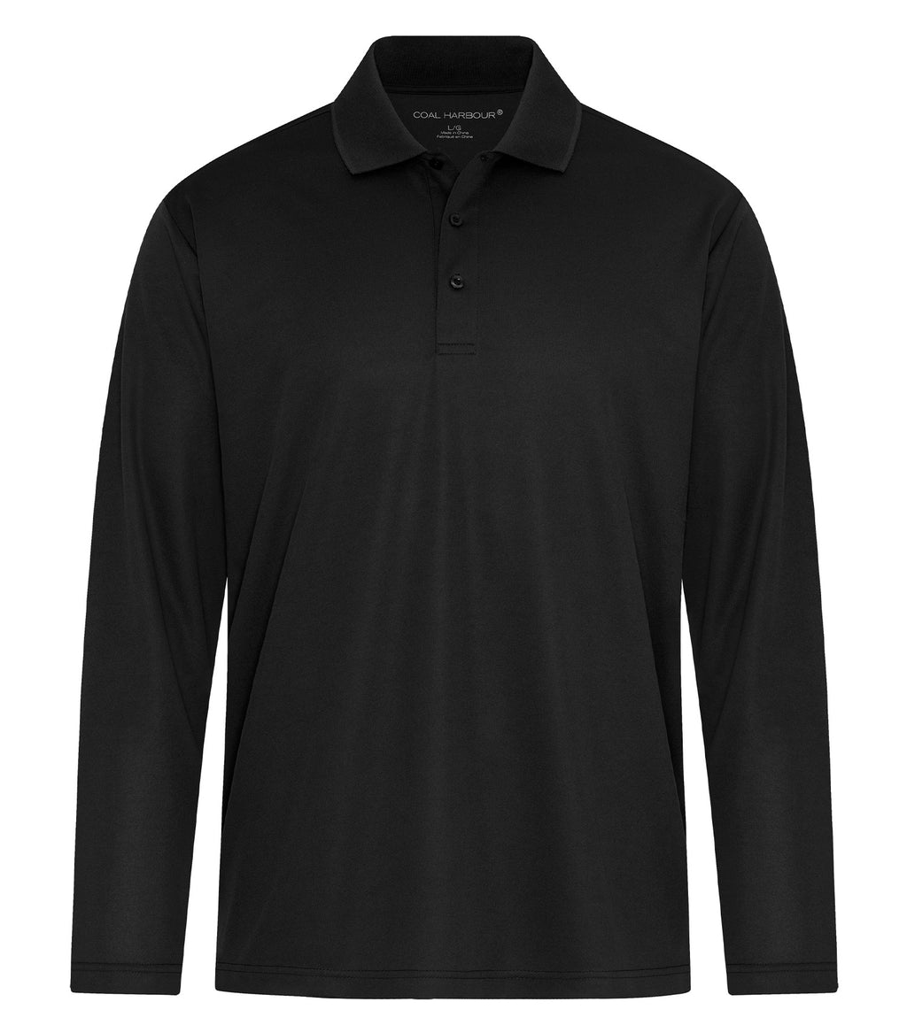 COAL HARBOUR&reg; EVERYDAY SNAG RESISTANT LONG SLEEVE POLO