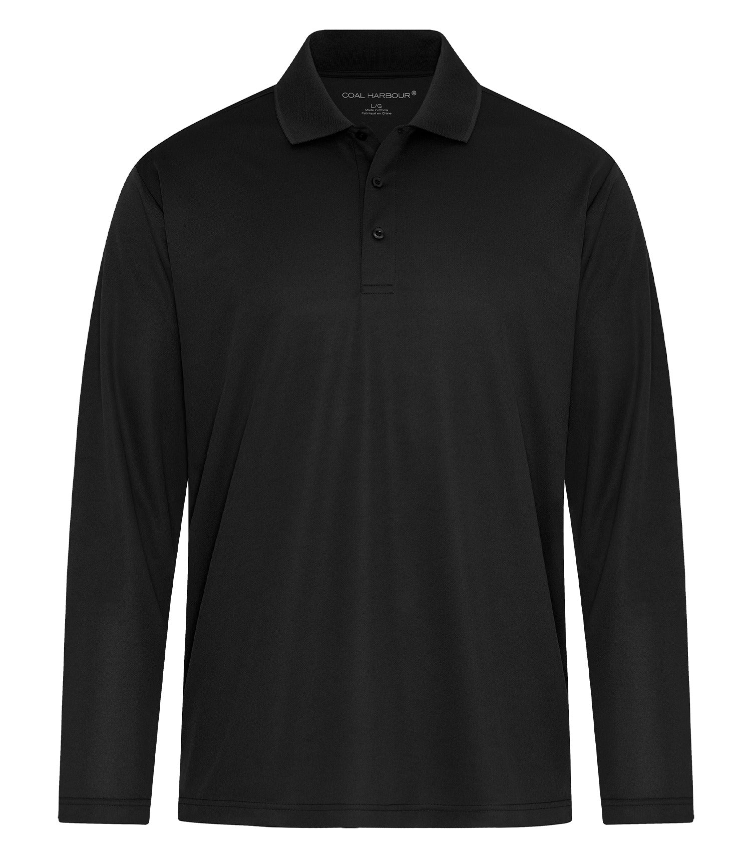 COAL HARBOUR&reg; EVERYDAY SNAG RESISTANT LONG SLEEVE POLO