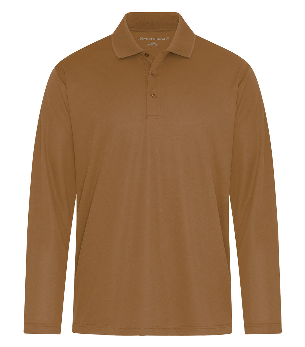 COAL HARBOUR&reg; EVERYDAY SNAG RESISTANT LONG SLEEVE POLO