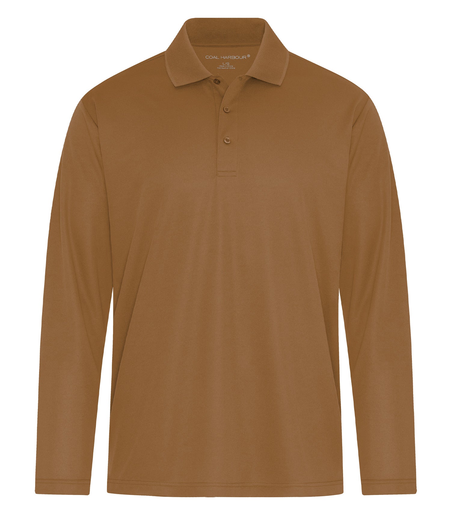 COAL HARBOUR&reg; EVERYDAY SNAG RESISTANT LONG SLEEVE POLO