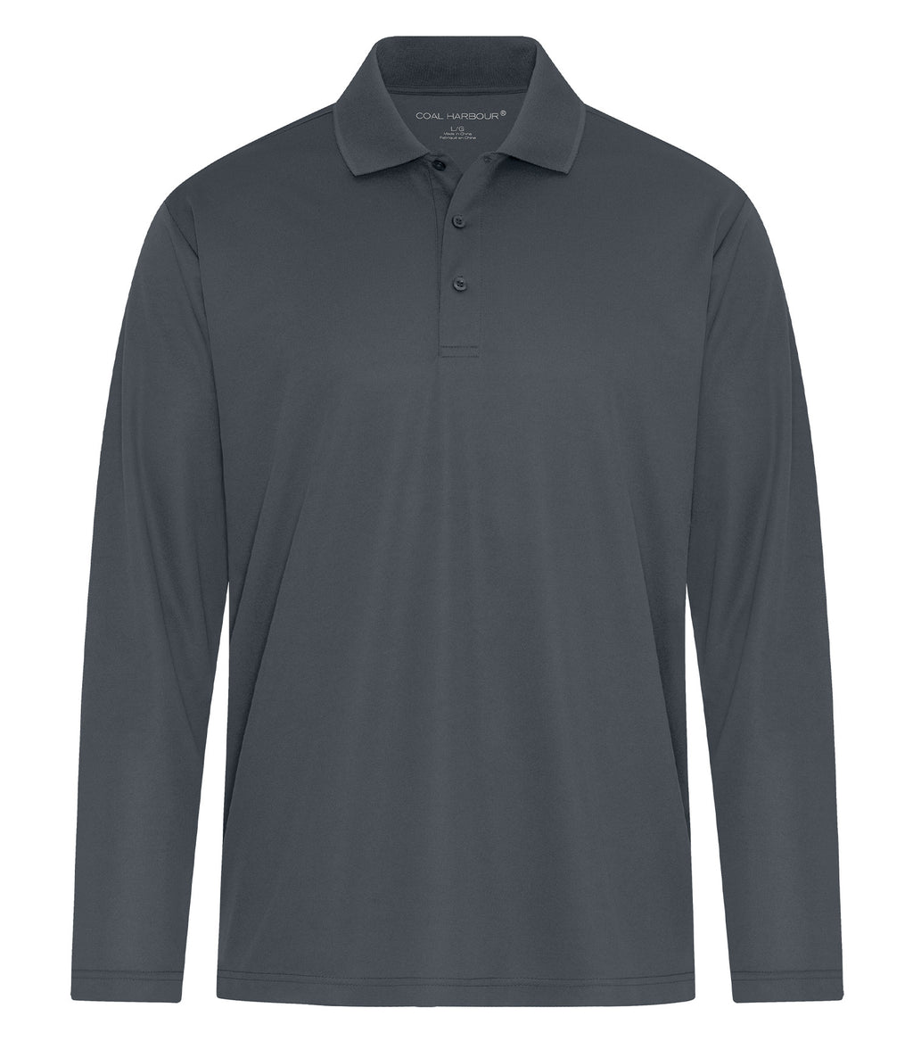 COAL HARBOUR&reg; EVERYDAY SNAG RESISTANT LONG SLEEVE POLO