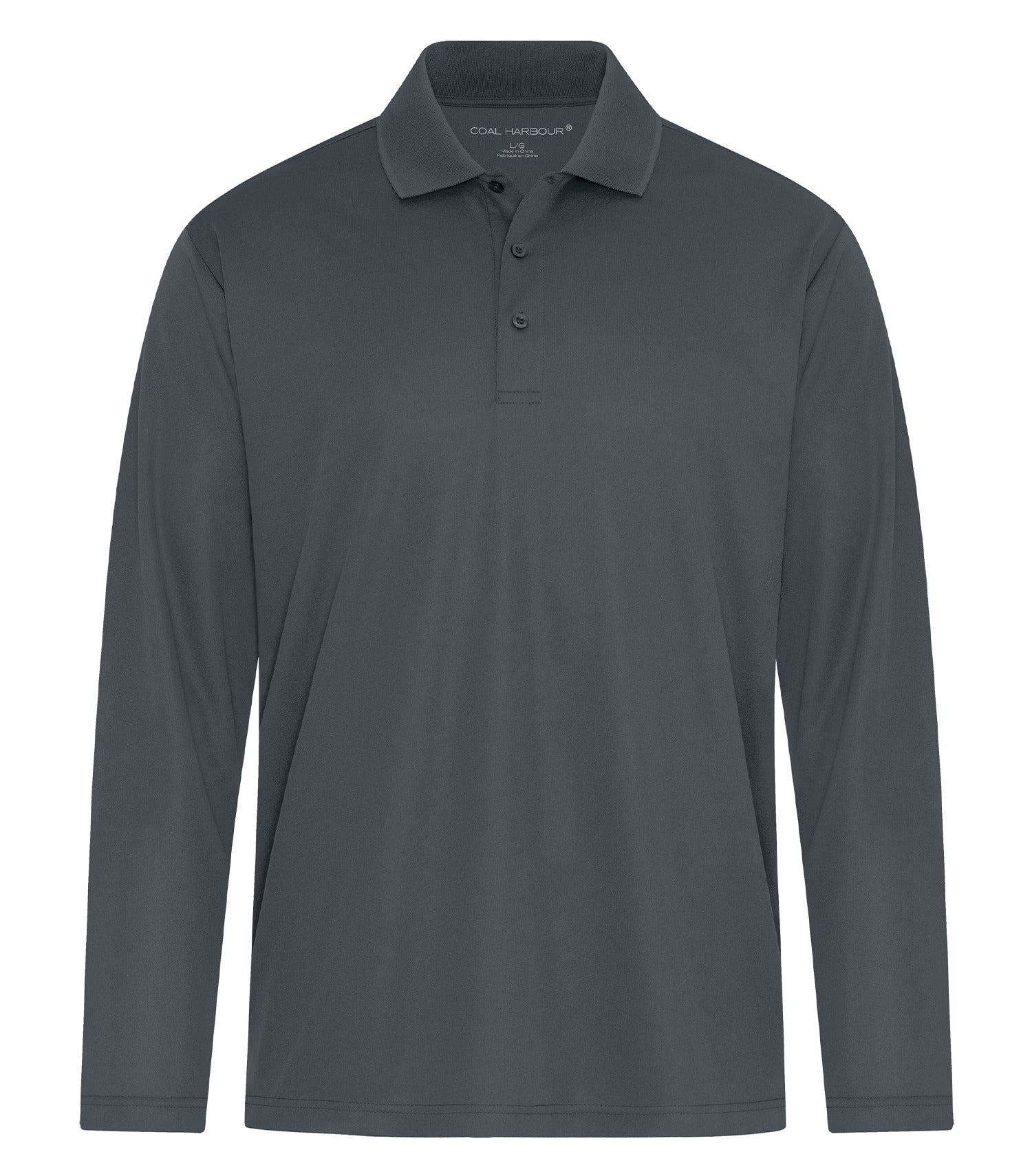 COAL HARBOUR&reg; EVERYDAY SNAG RESISTANT LONG SLEEVE POLO