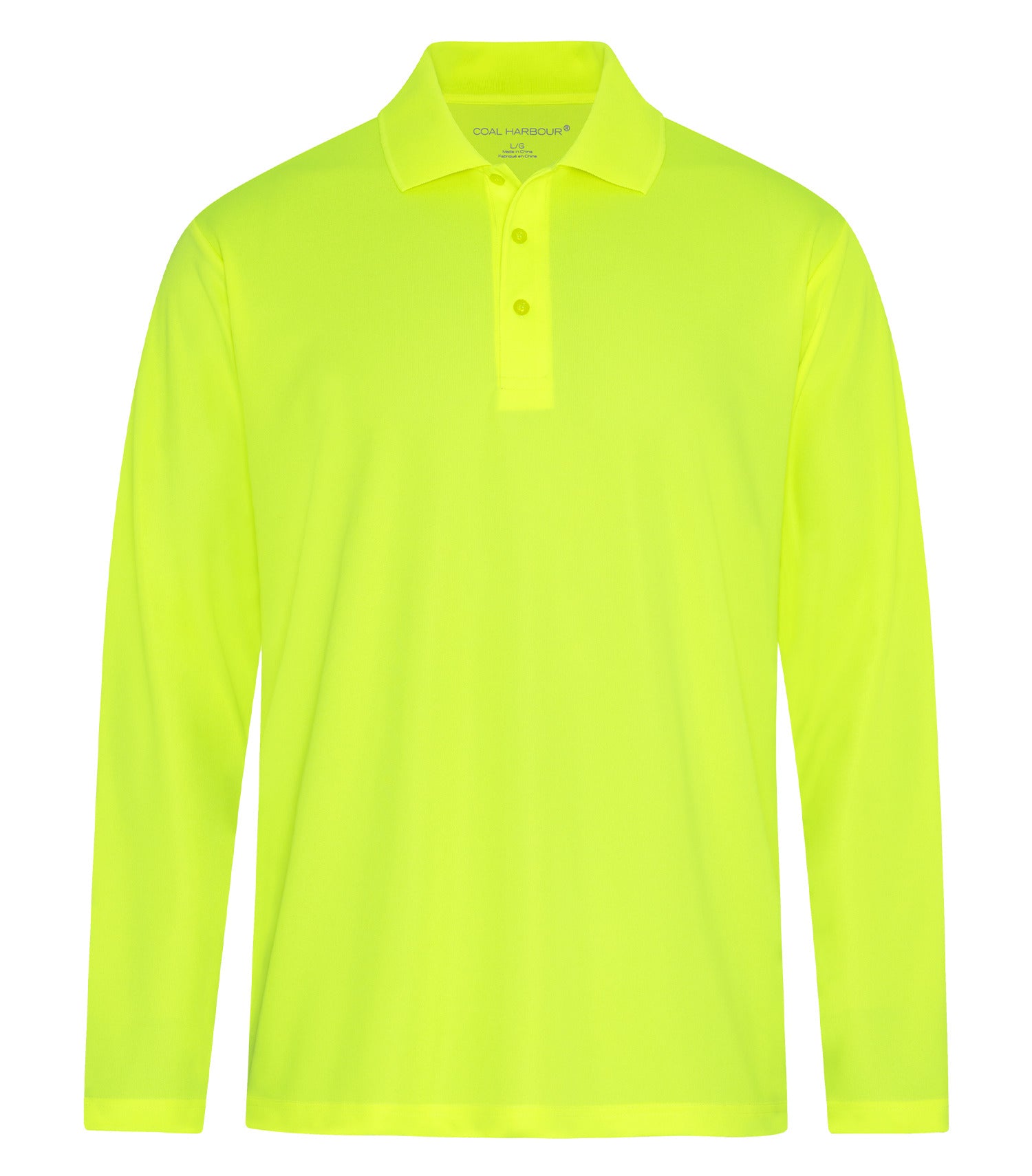COAL HARBOUR&reg; EVERYDAY SNAG RESISTANT LONG SLEEVE POLO