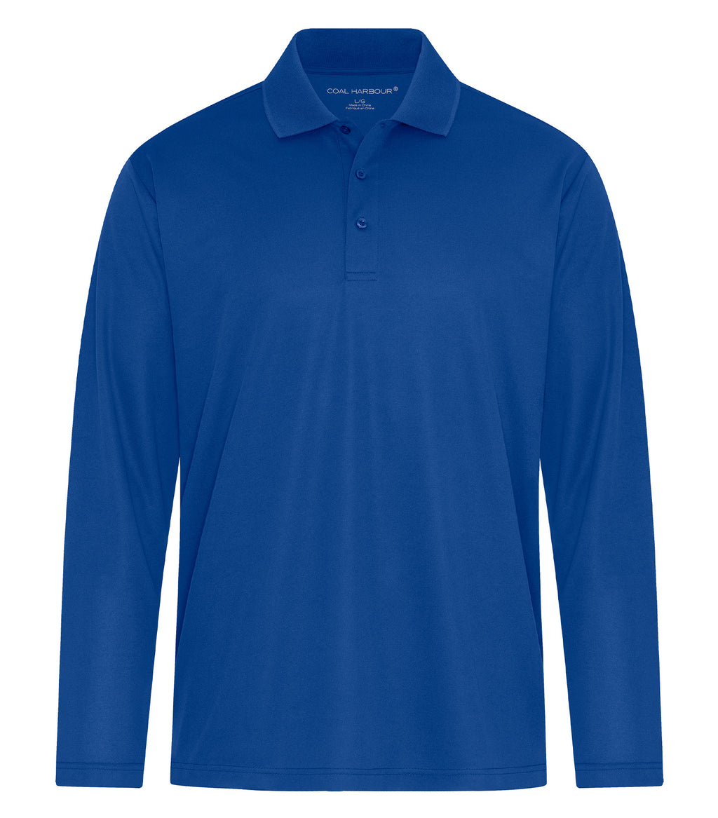COAL HARBOUR&reg; EVERYDAY SNAG RESISTANT LONG SLEEVE POLO
