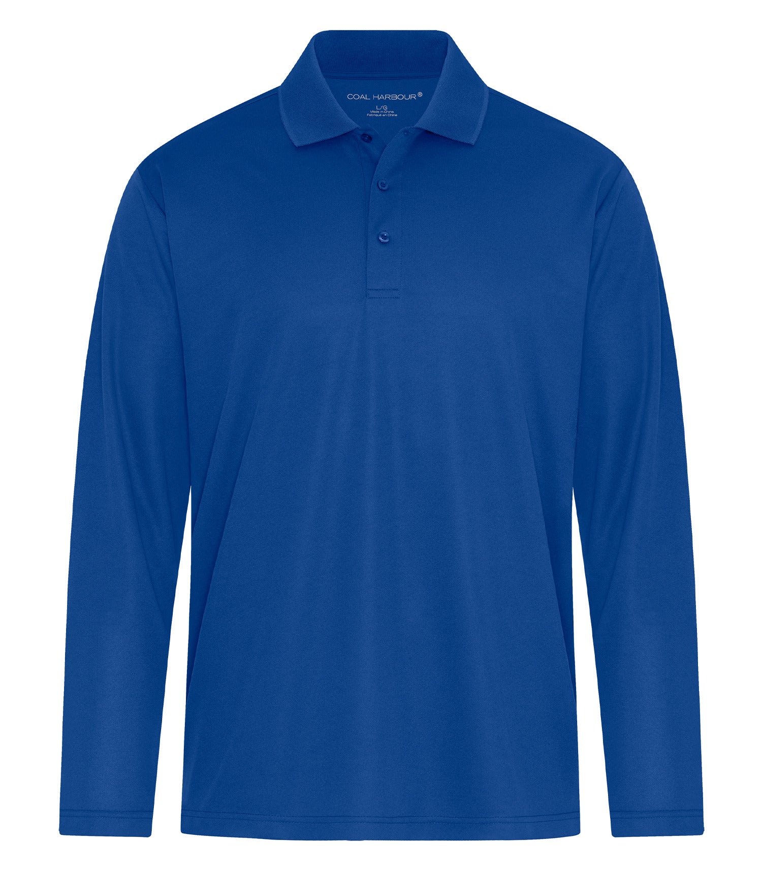 COAL HARBOUR&reg; EVERYDAY SNAG RESISTANT LONG SLEEVE POLO
