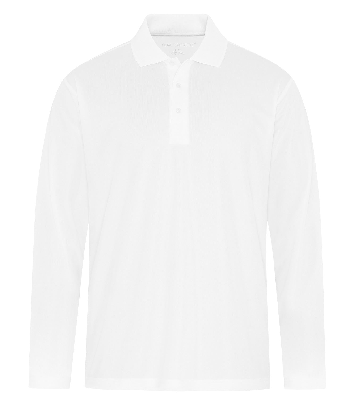 COAL HARBOUR&reg; EVERYDAY SNAG RESISTANT LONG SLEEVE POLO