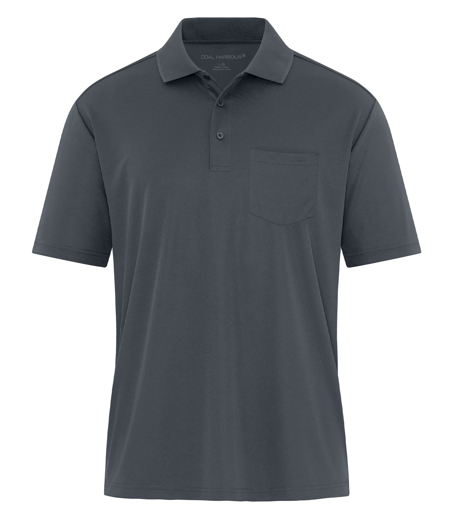 COAL HARBOUR&reg; EVERYDAY SNAG RESISTANT POCKET POLO