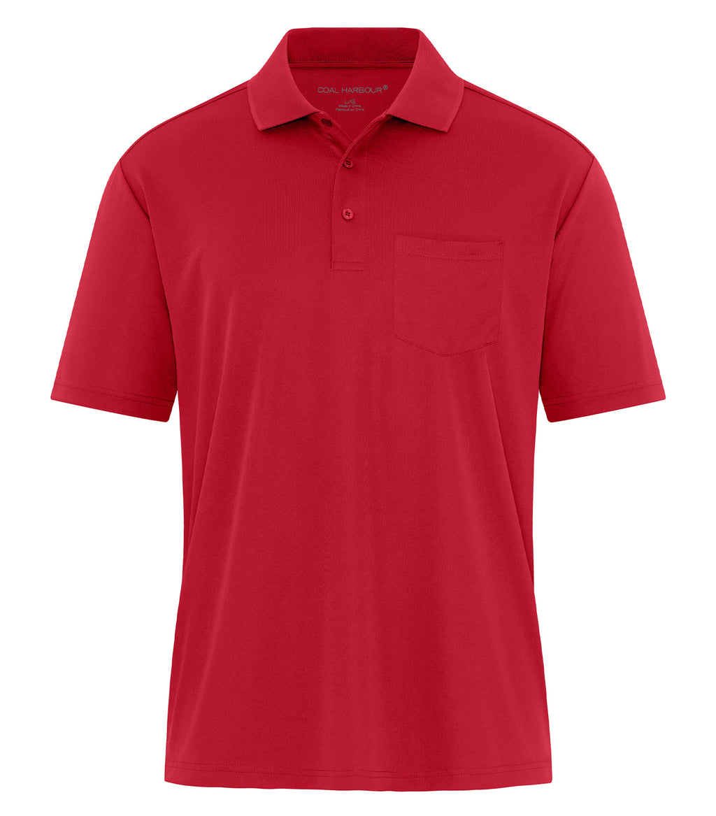 COAL HARBOUR&reg; EVERYDAY SNAG RESISTANT POCKET POLO