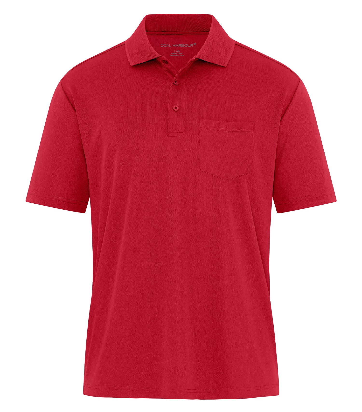 COAL HARBOUR&reg; EVERYDAY SNAG RESISTANT POCKET POLO