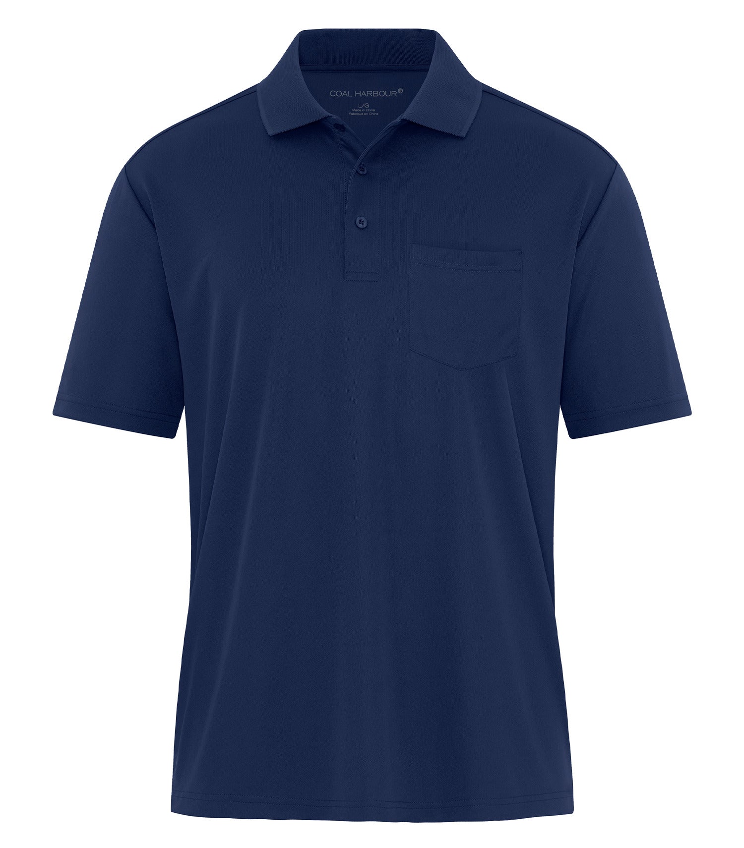COAL HARBOUR&reg; EVERYDAY SNAG RESISTANT POCKET POLO