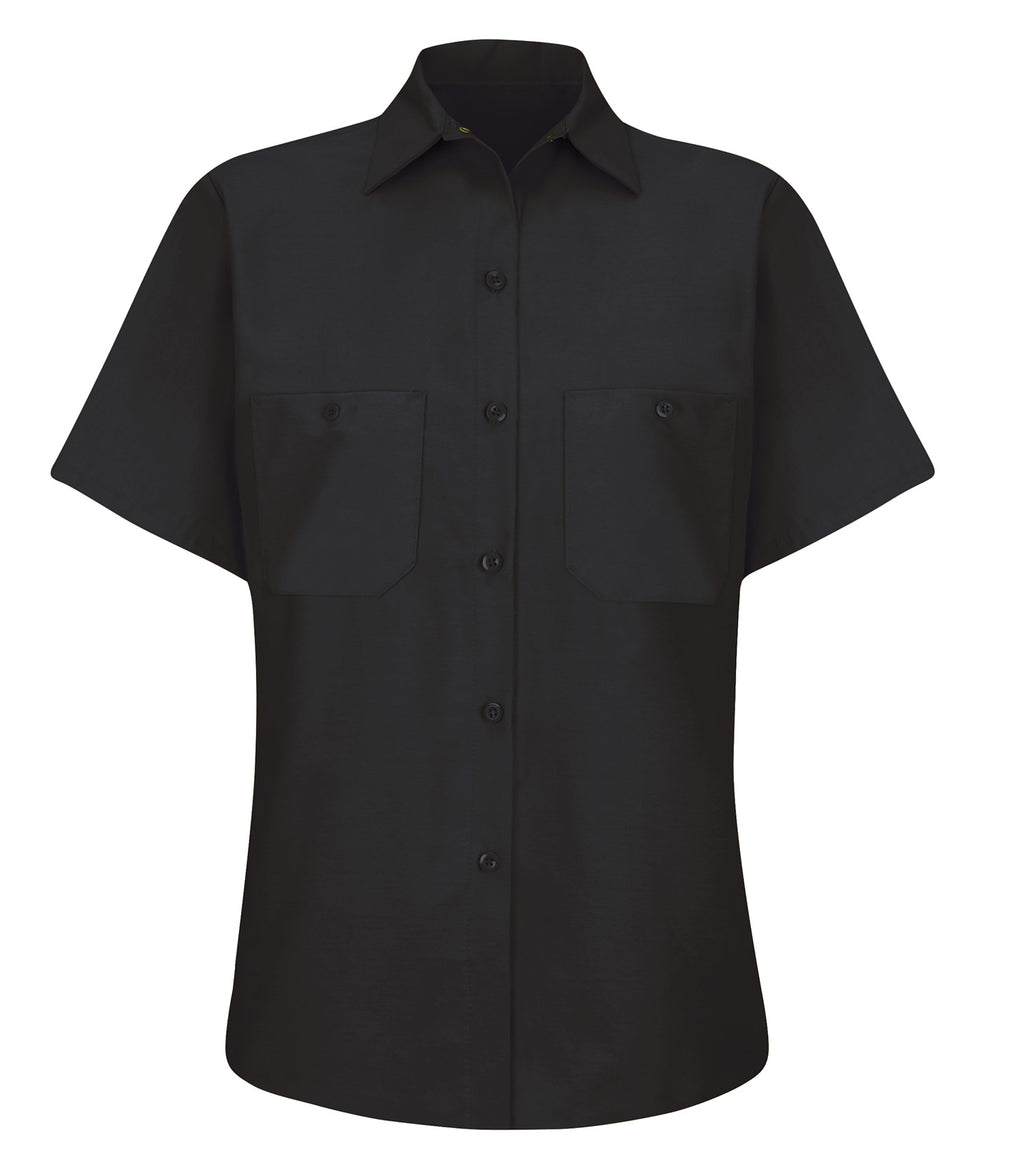 RED KAP&reg; INDUSTRIAL SHORT SLEEVE LADIES' WORK SHIRT