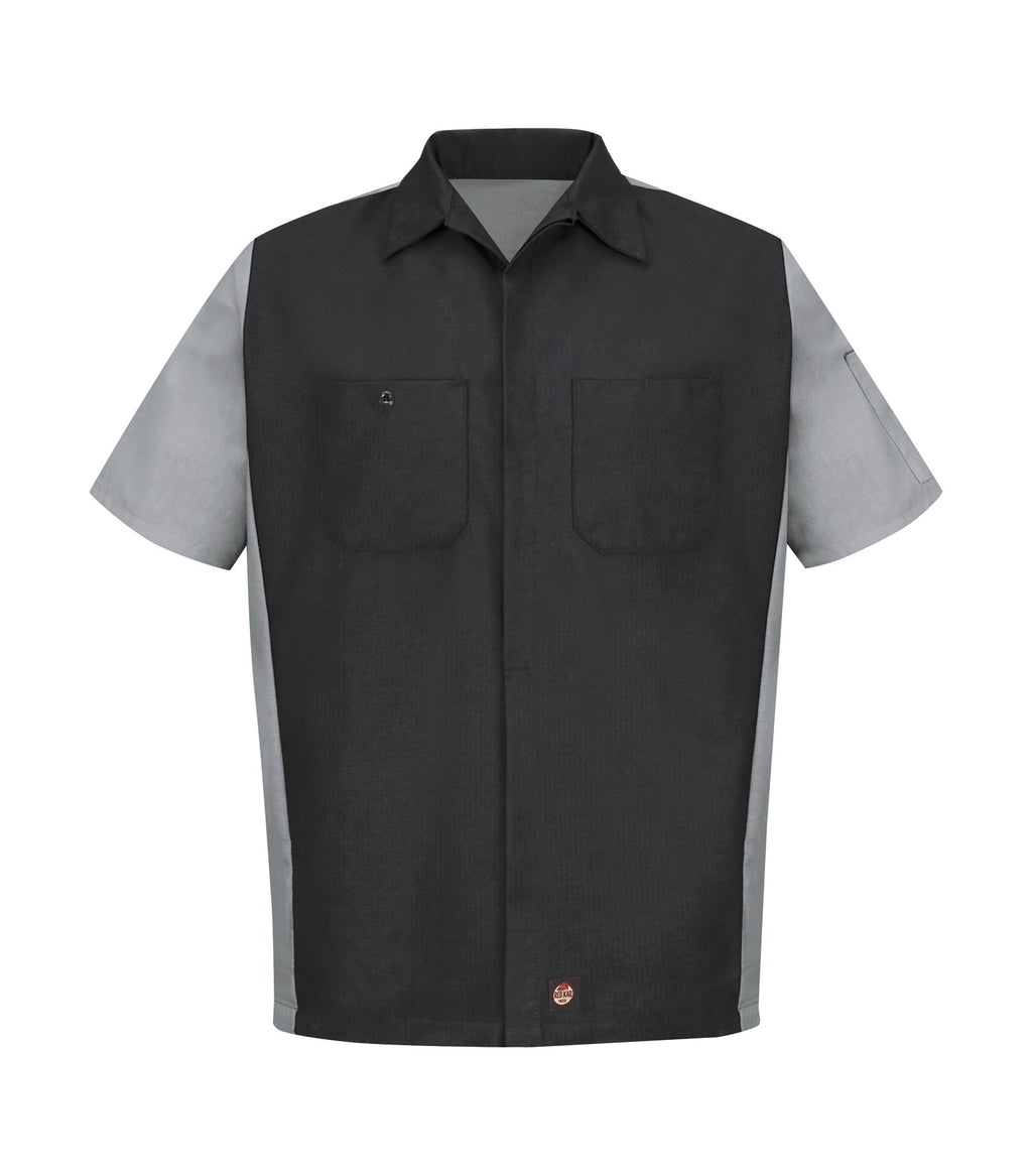 RED KAP® SHORT SLEEVE WOVEN CREW SHIRT
