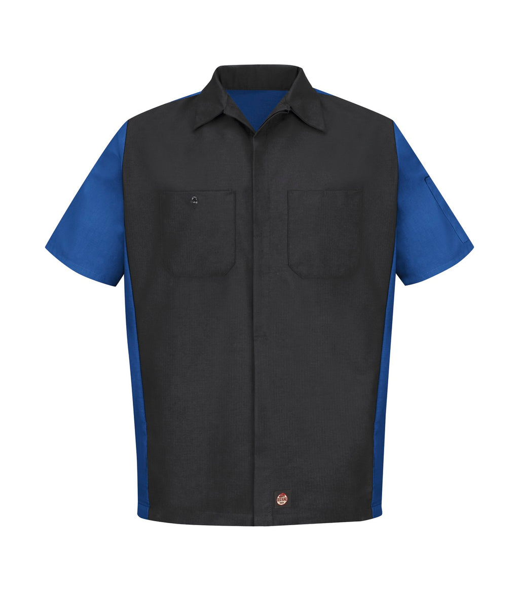 RED KAP® SHORT SLEEVE WOVEN CREW SHIRT