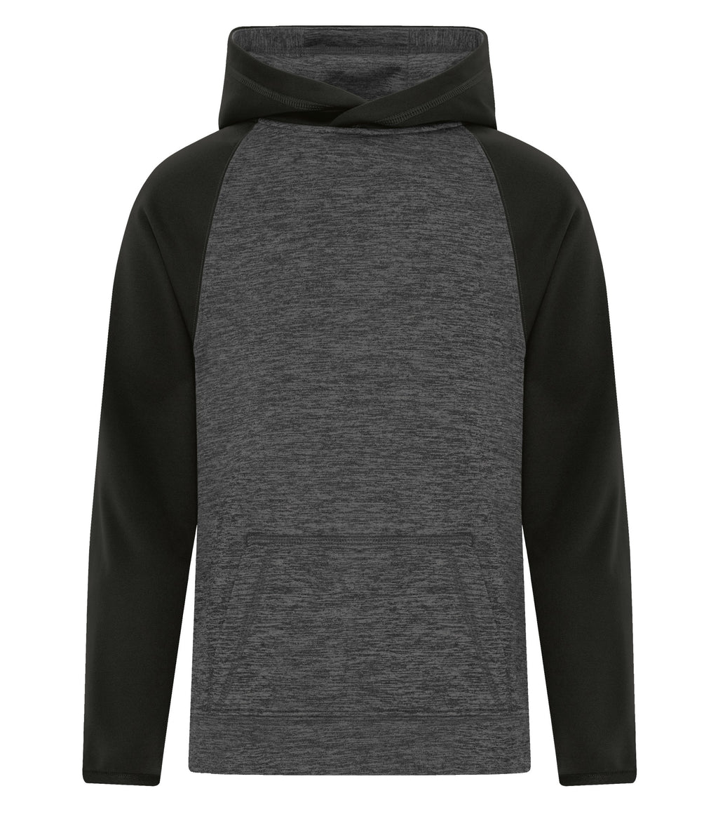 ATC™ DYNAMIC HEATHER FLEECE TWO TONE YOUTH HOODIE