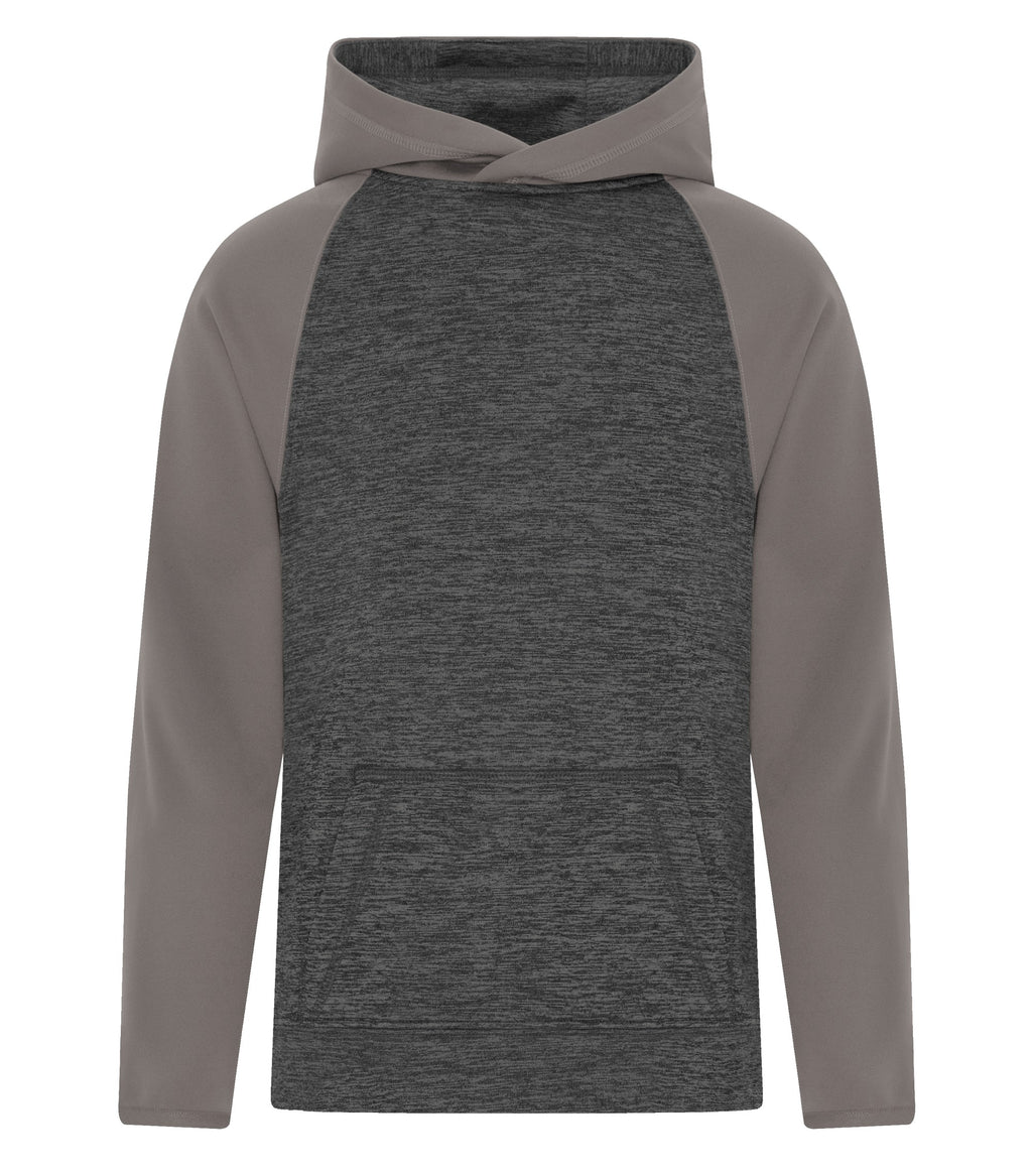 ATC™ DYNAMIC HEATHER FLEECE TWO TONE YOUTH HOODIE