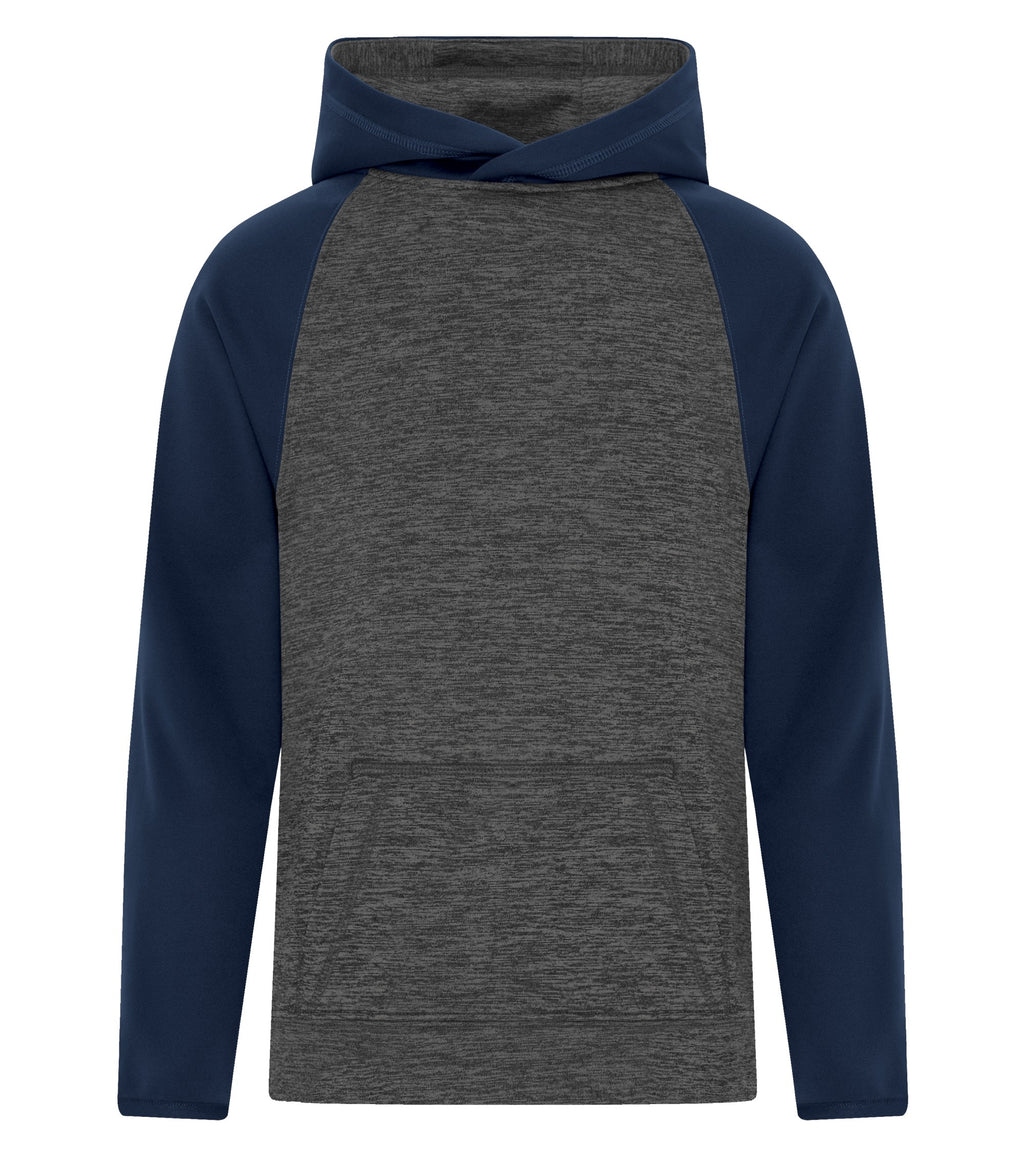 ATC™ DYNAMIC HEATHER FLEECE TWO TONE YOUTH HOODIE