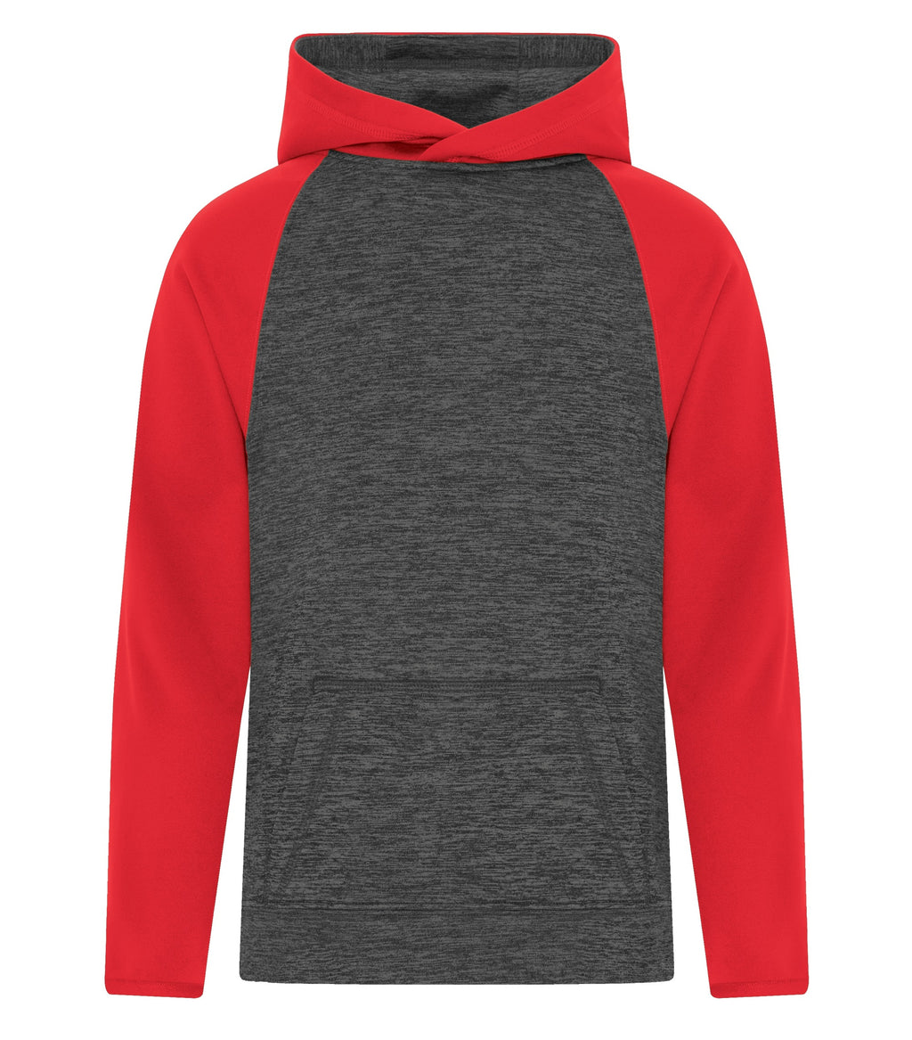 ATC™ DYNAMIC HEATHER FLEECE TWO TONE YOUTH HOODIE