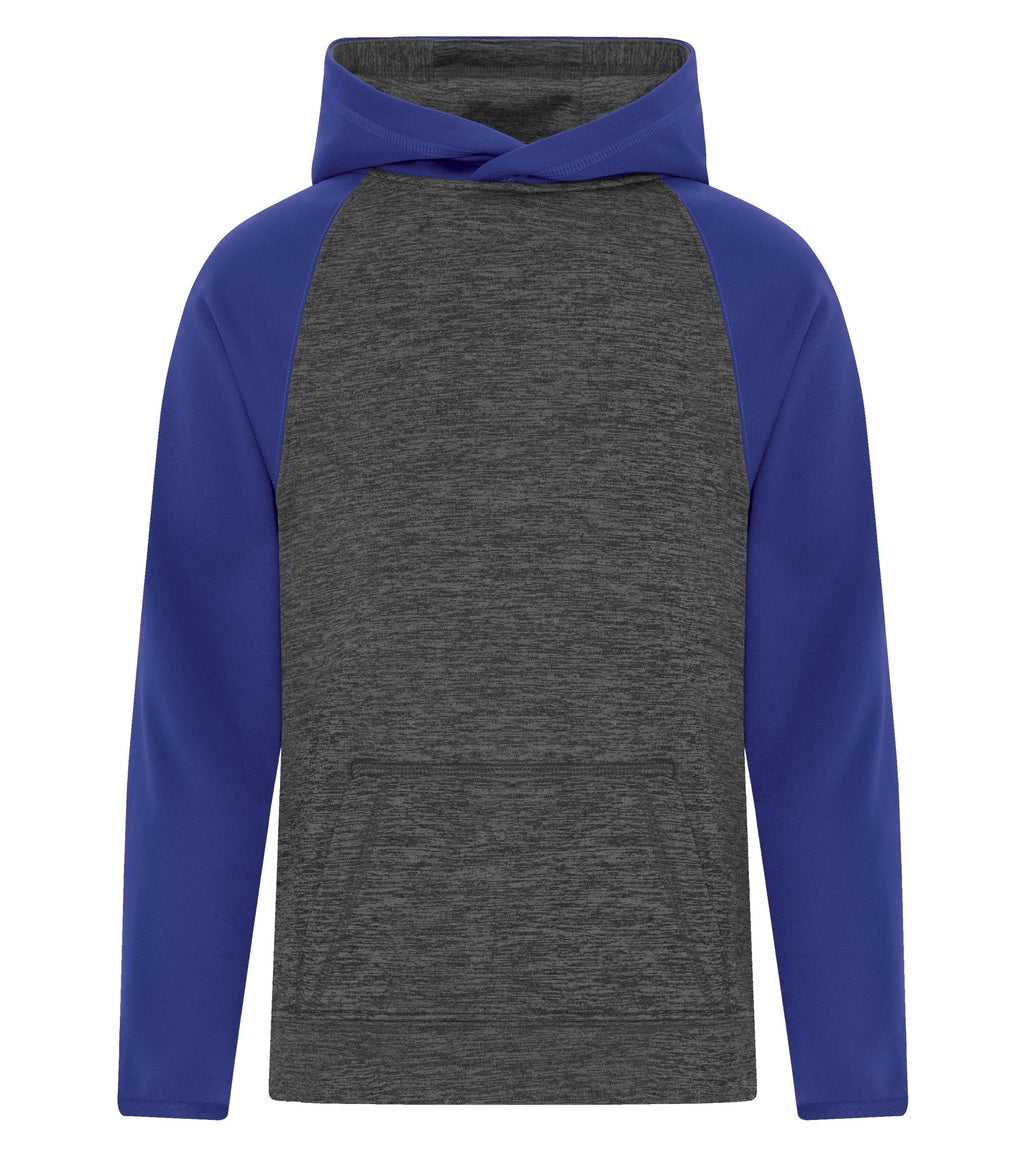 ATC™ DYNAMIC HEATHER FLEECE TWO TONE YOUTH HOODIE