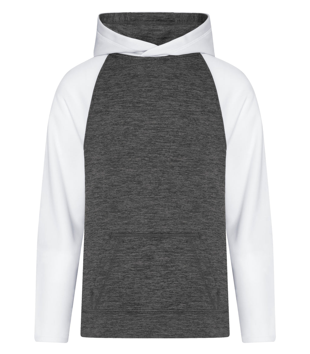 ATC™ DYNAMIC HEATHER FLEECE TWO TONE YOUTH HOODIE